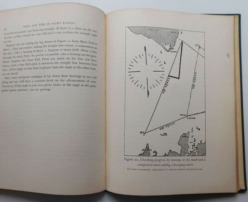 Wind and Tide in Yacht Racing 1930s book Calahan Trevor weather sailing 1936